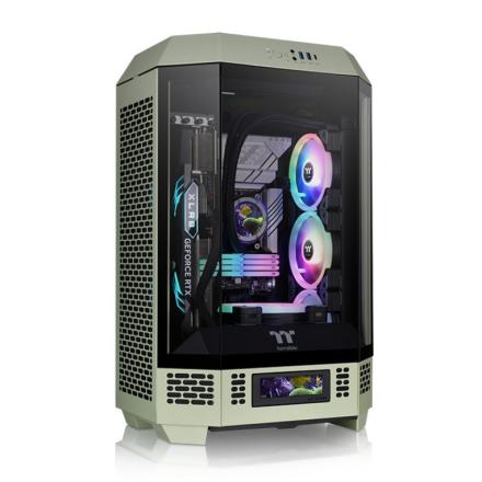 Caixa thermaltake the tower t300 matcha green atx 2xusb 3.0