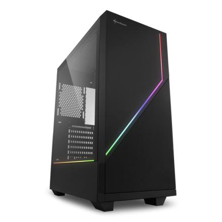 Caixa sharkoon rgb flow atx 2xusb3.0 sin fuente