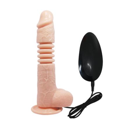 Vibrador thunder up com movimento rotativo e telescópico