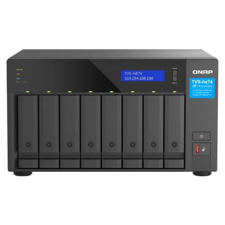 Nas qnap 8-bay i5-12400 6c/12t 4.4ghz/32gb/2 x 2.5gbe (2.5g/
