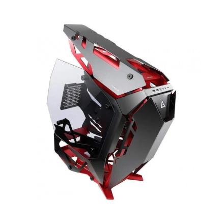 Caixa gaming antec torque atx mid tower preto/vermelho