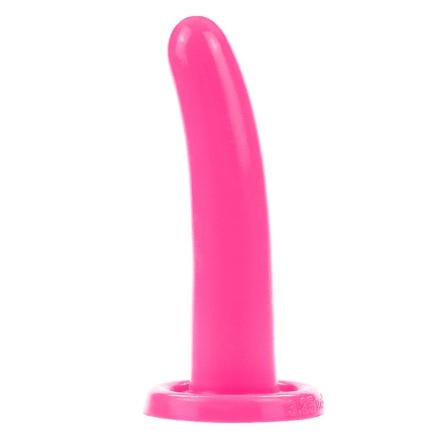 Estimulador holy dong 4.5 silicone líquido cor-de-rosa
