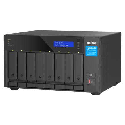 Nas qnap 8-bay i7 12c/20t/32gb/2 x 2.5gbe (2.5g/1g/100m/10m)