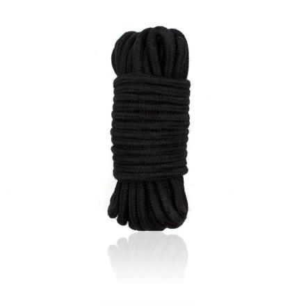 Corda de algodão para bondage 10 metros preto