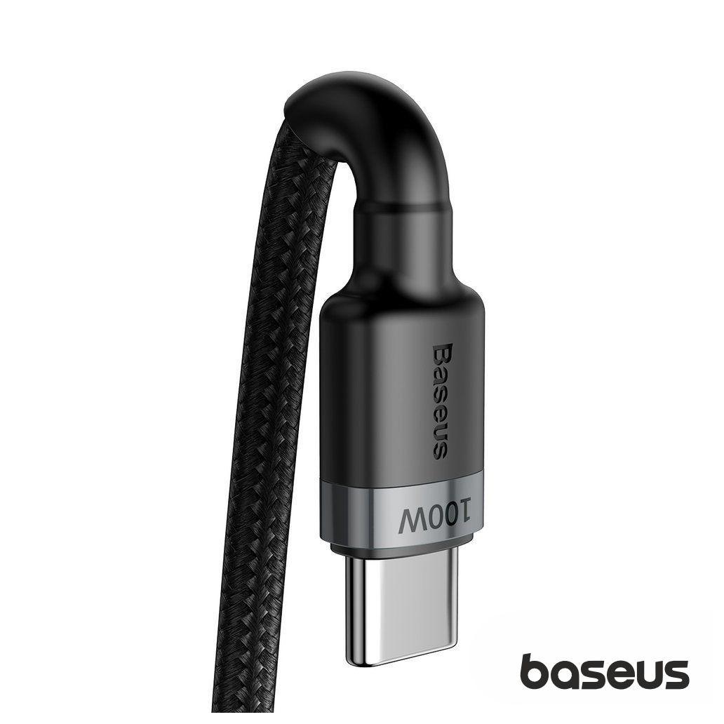 Cabo USB-C 2.0 PD Macho P/ USB-C PD Macho 5A 2m 100W BASEUS