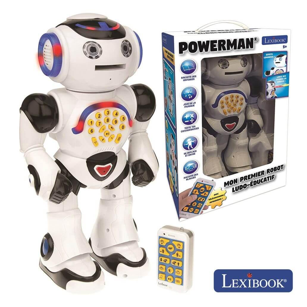 Robot Educativo Que Fala C/Comando Powerman Lexibook