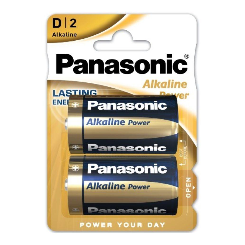 Pilha Alcalina D 1.5v Blister 2 Panasonic