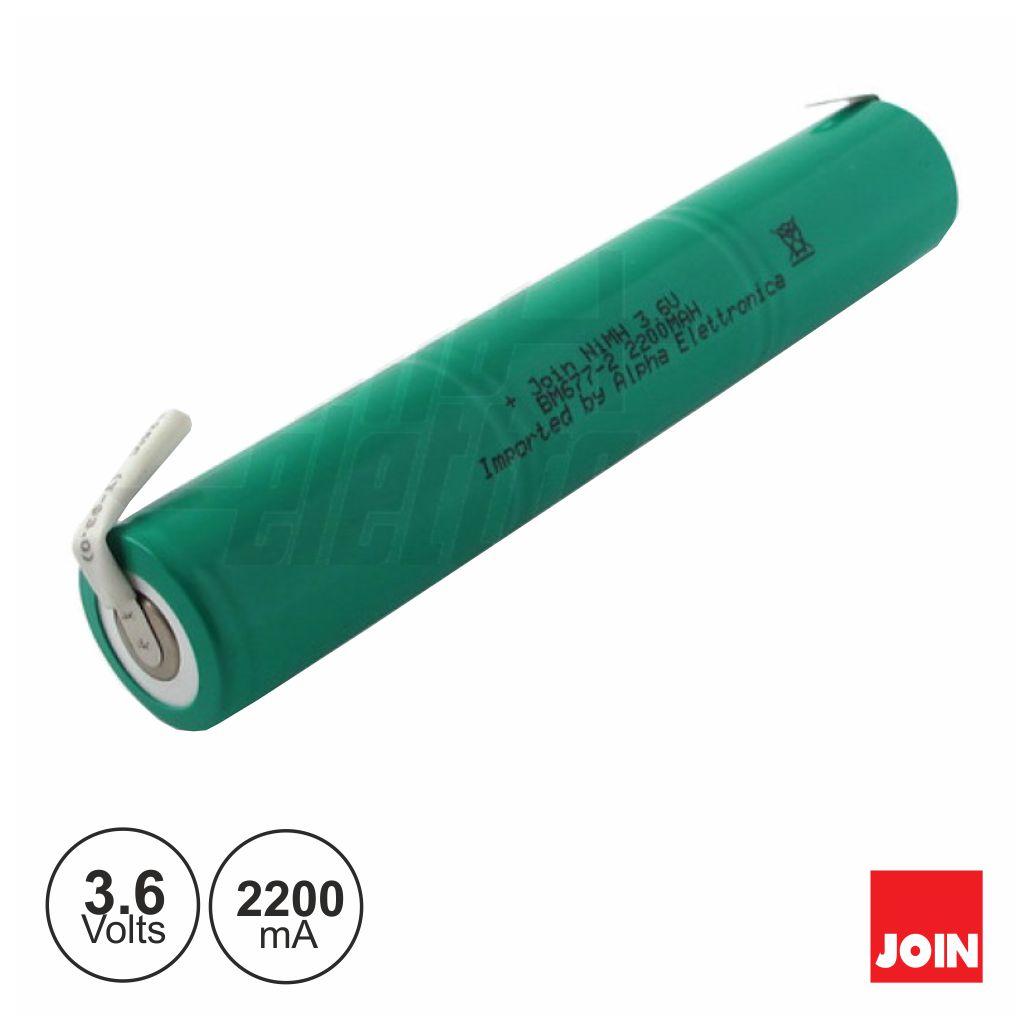 Bateria Ni-Mh Sc 3.6v 2200ma Join