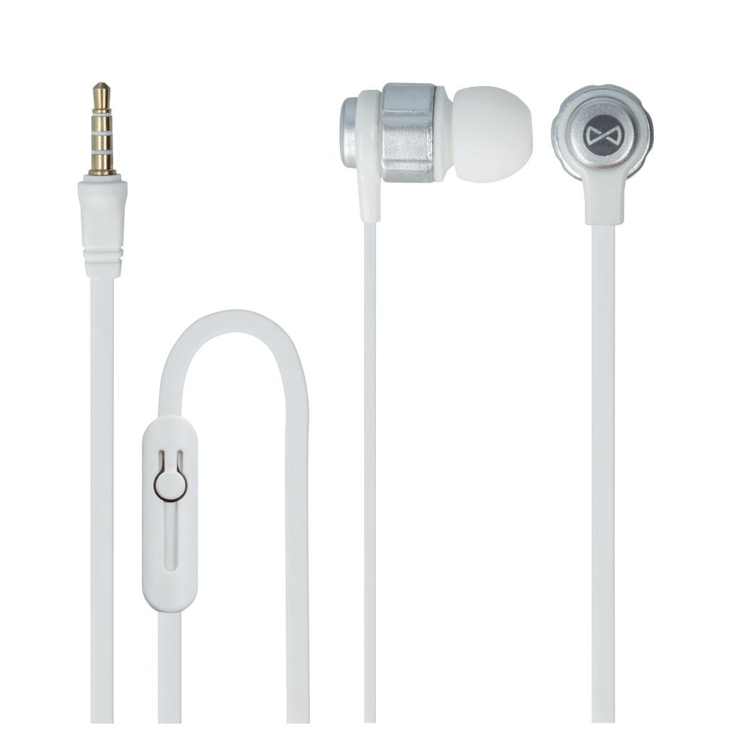 Auriculares Stereo Forever  C/ Fios Branco