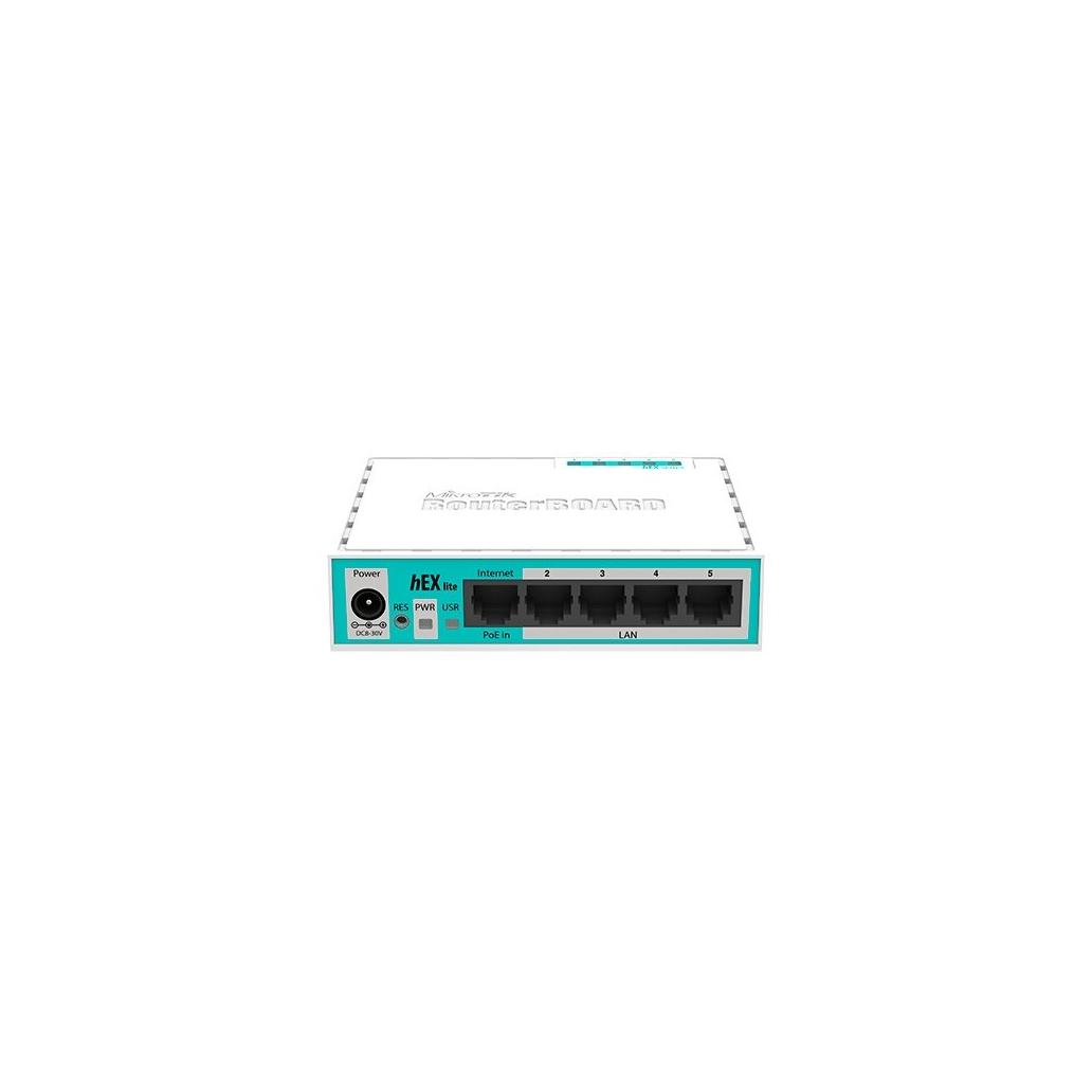 Router Interruptor 5ptos Mikrotik Hex Lite