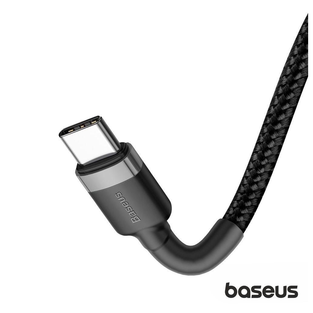 Cabo USB-C PD Macho P/ USB-C PD 3A 2m Preto Cafule BASEUS