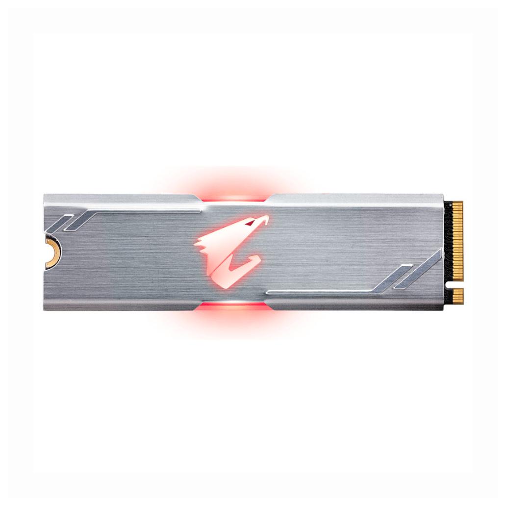 Disco SSD NVME M.2 Gigabyte Aorus RGB Heatsink 512GB
