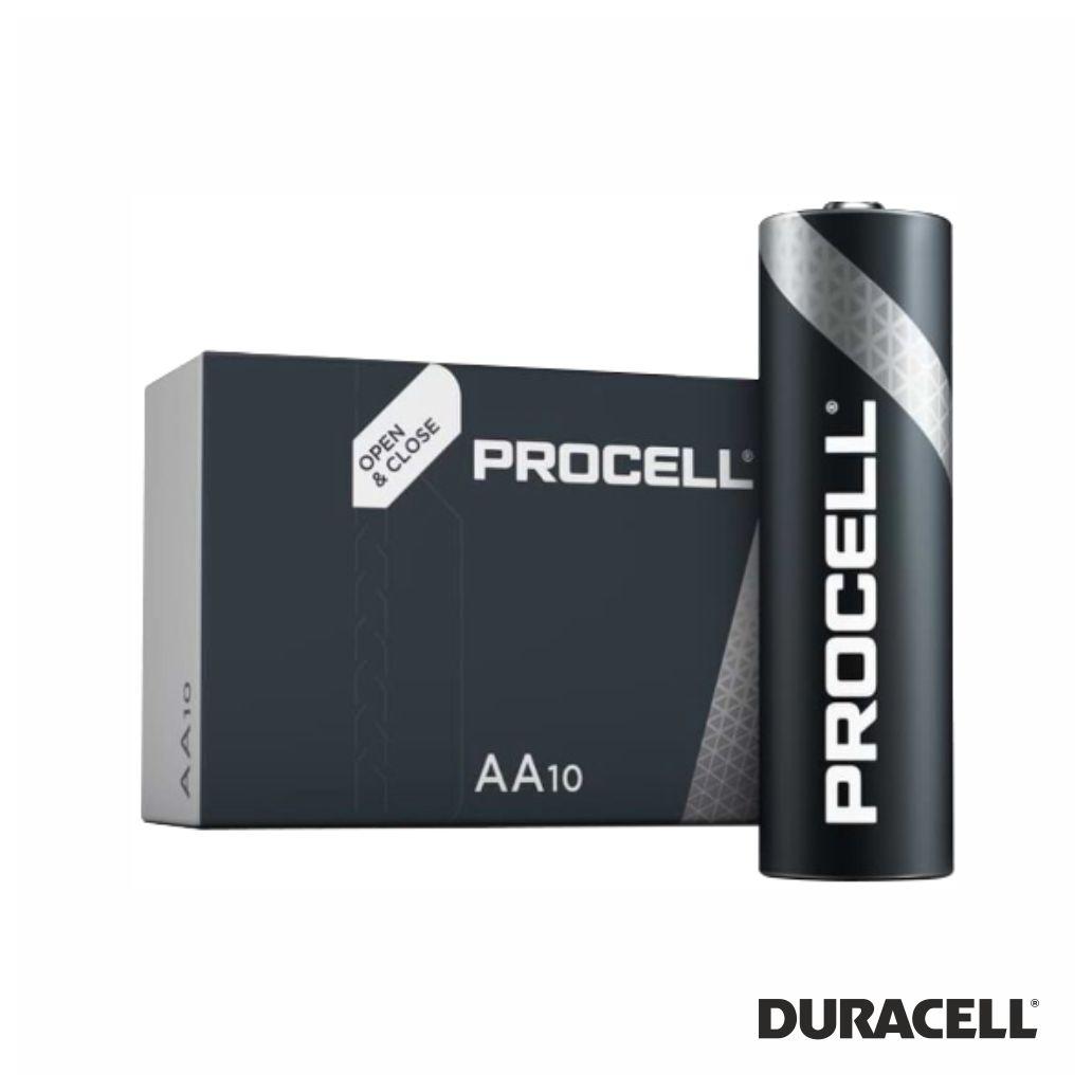 Pilha Alcalina Procell LR6/AA 1.5V 10X Industrial DURACELL