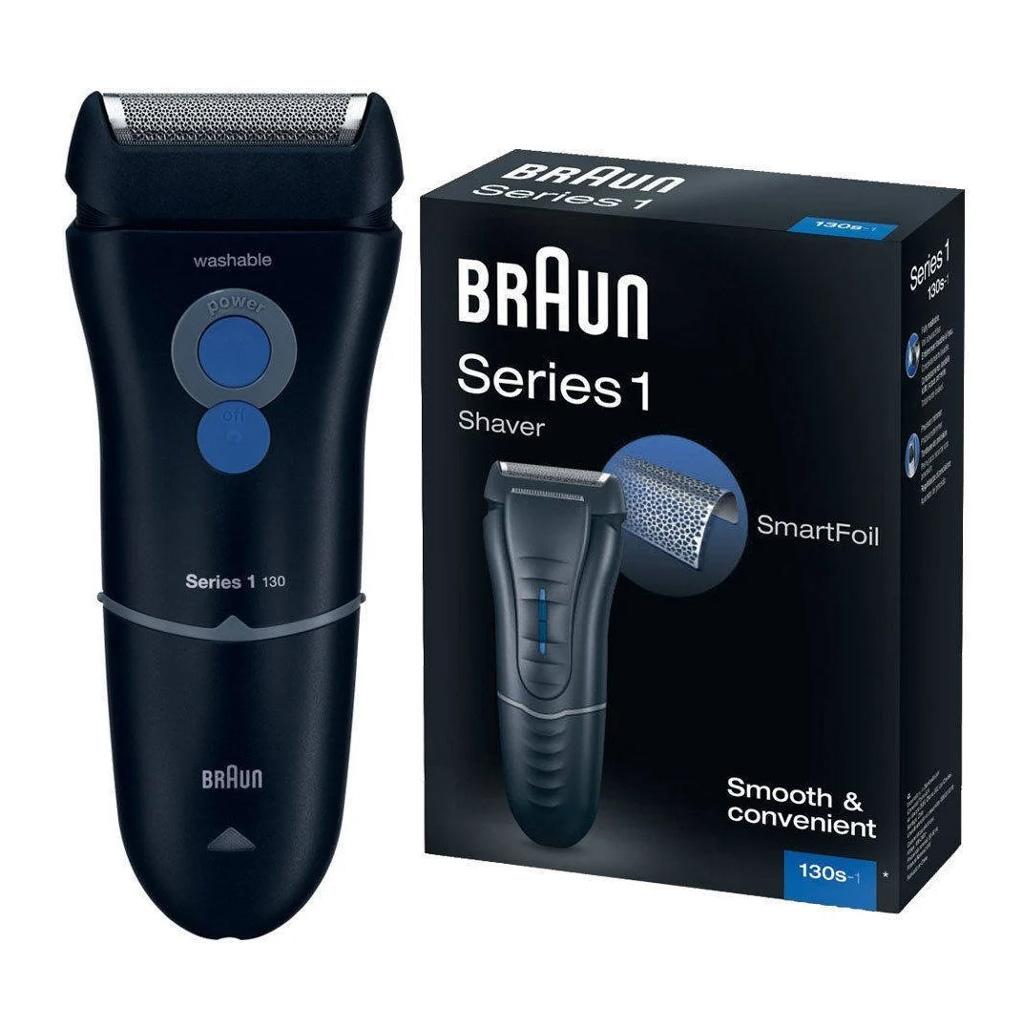 Máquina de Barbear Braun 130 Serie 1 Azul