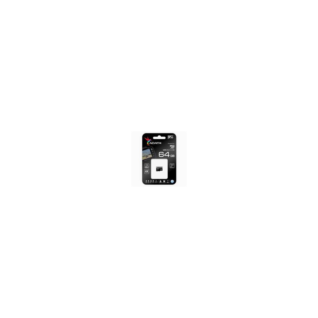 Cartão Memória MicroSDXC ADATA 64GB Class10 + Adaptador SD