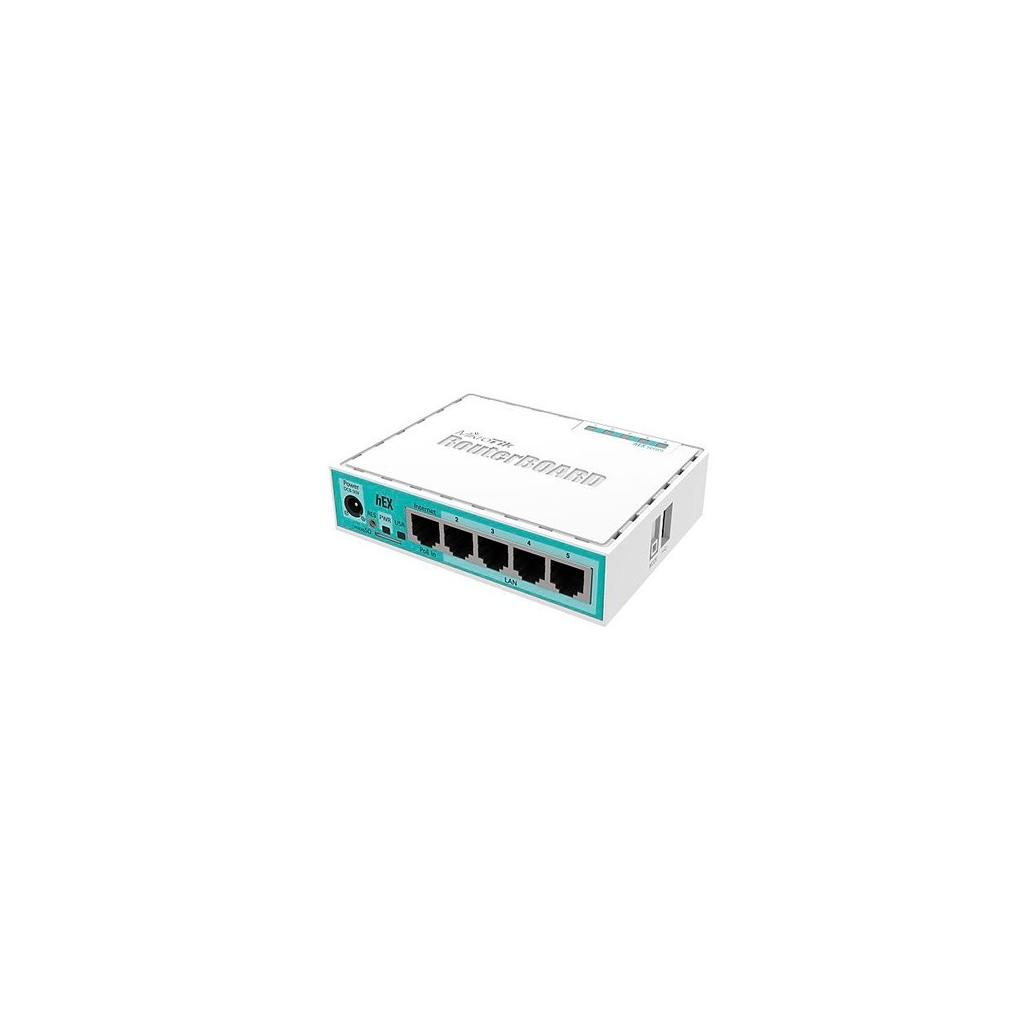 Hub Interruptor 5ptos Mikrotik Hex