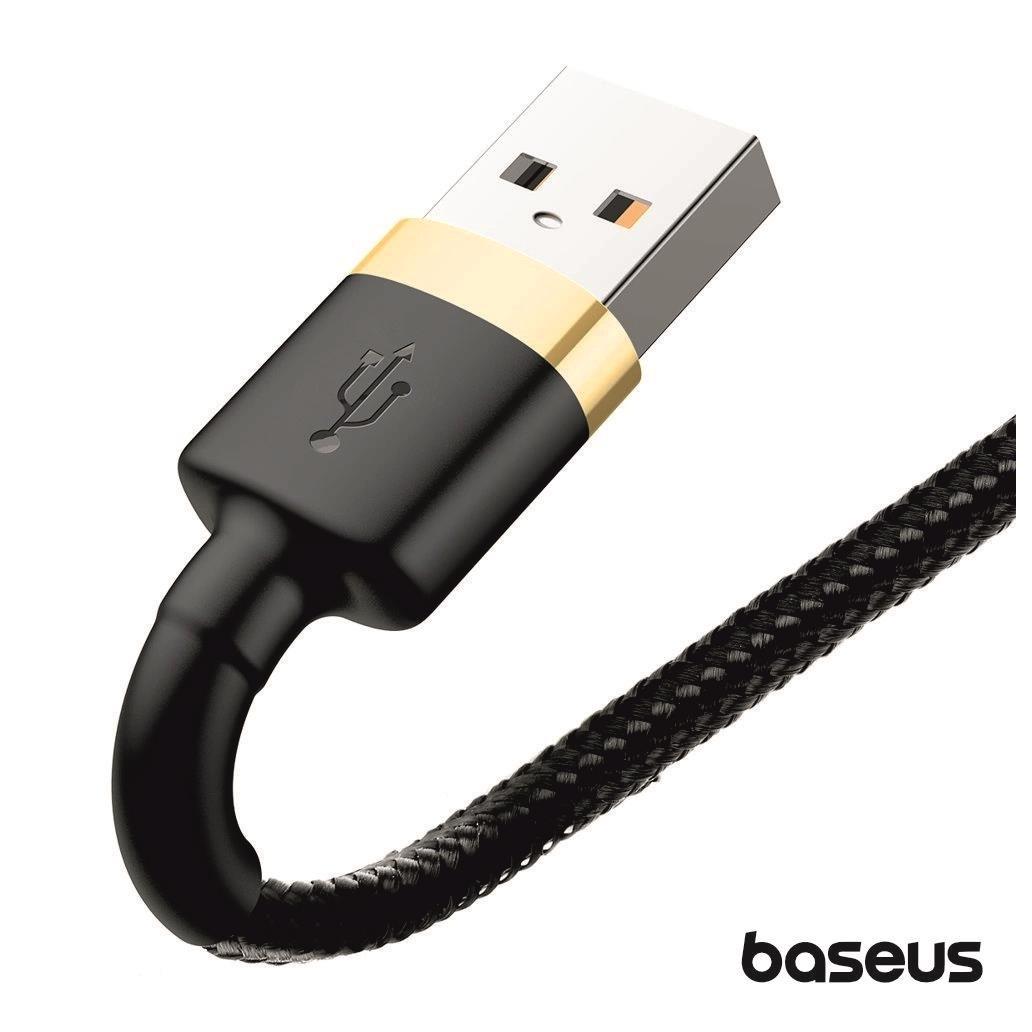 Cabo USB-A Macho P/ Lightning Macho 3m Cafule BASEUS