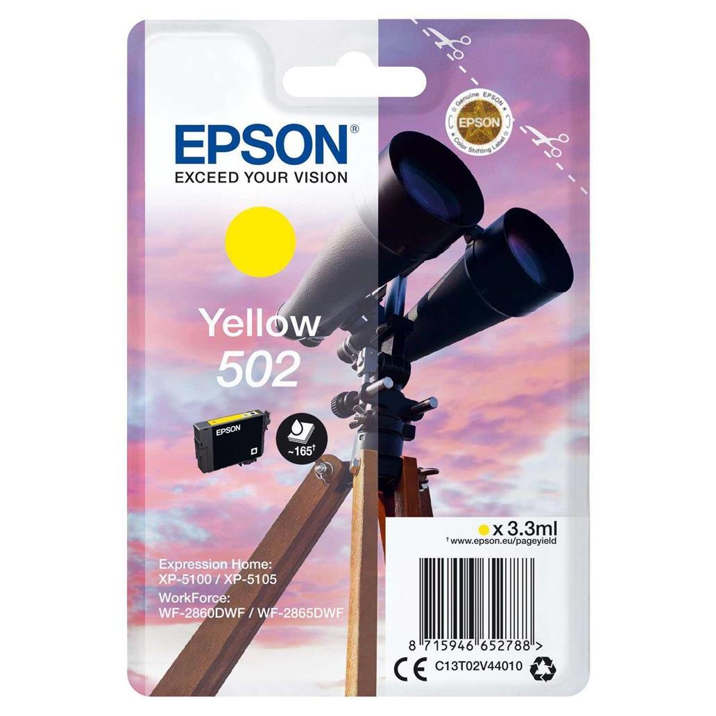 Tinteiro EPSON 502 Amarelo C13T02V44020