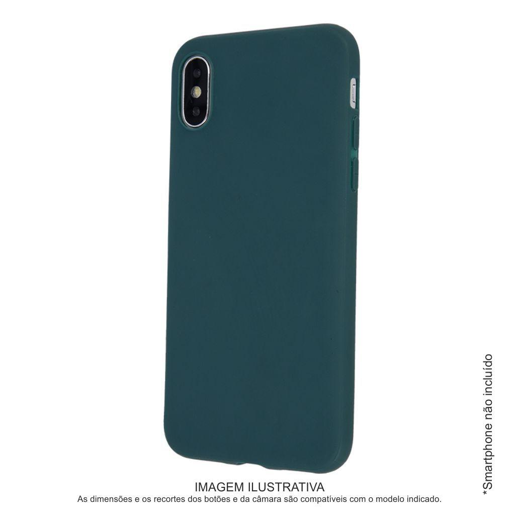 Capa TPU Anti-choque P/ iPhone X/XS Verde Floresta