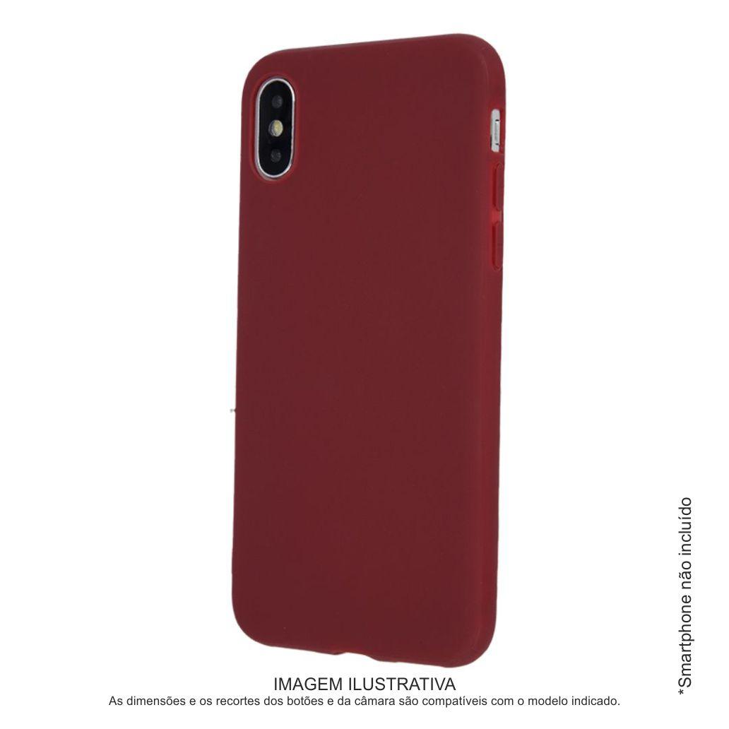 Capa TPU Anti-choque P/ Samsung S10 Bordô