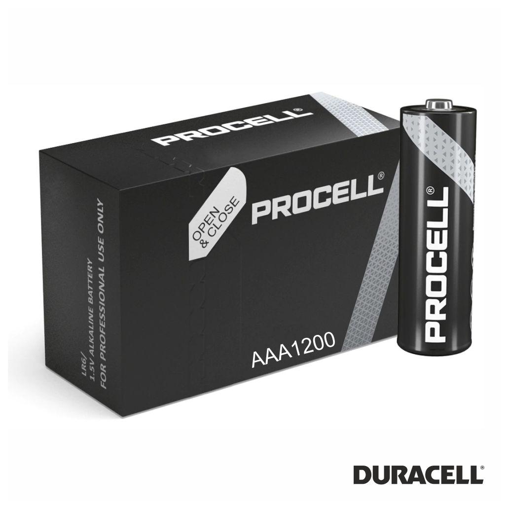 Pilha Alcalina Procell LR03/AAA 1.5V 1200X DURACELL