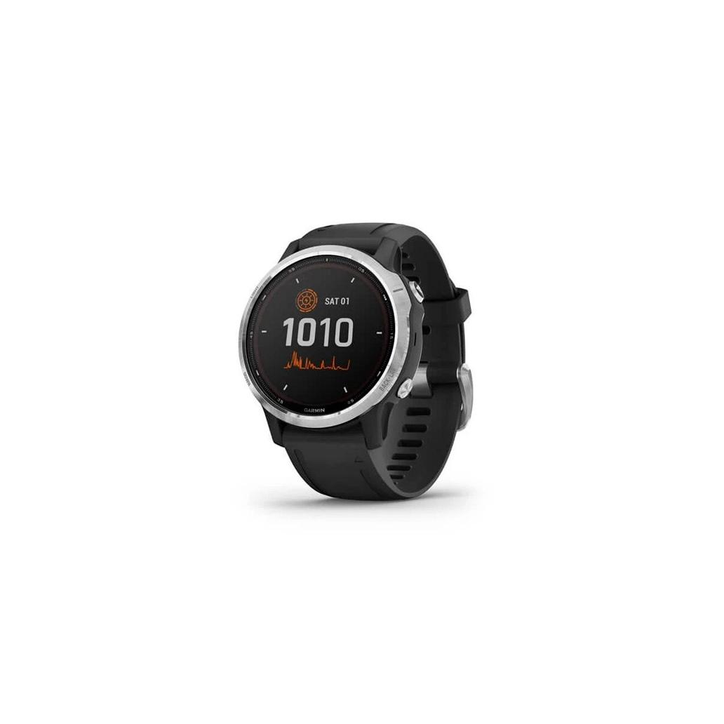 Smartwatch Garmin Gps Fenix 6S Solar Prateado/Preto