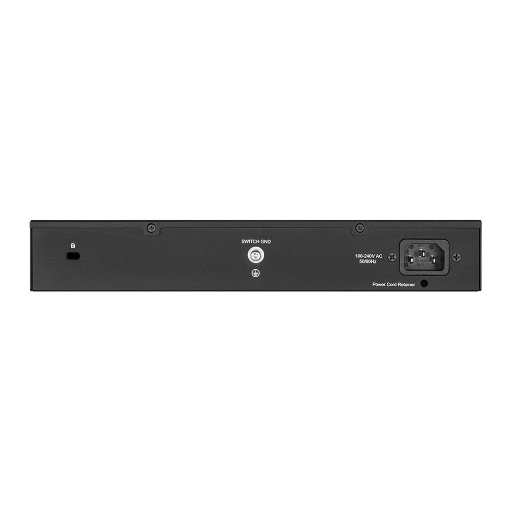 Switch Rede D-Link 16 Portas Gigabit Ethernet Preto
