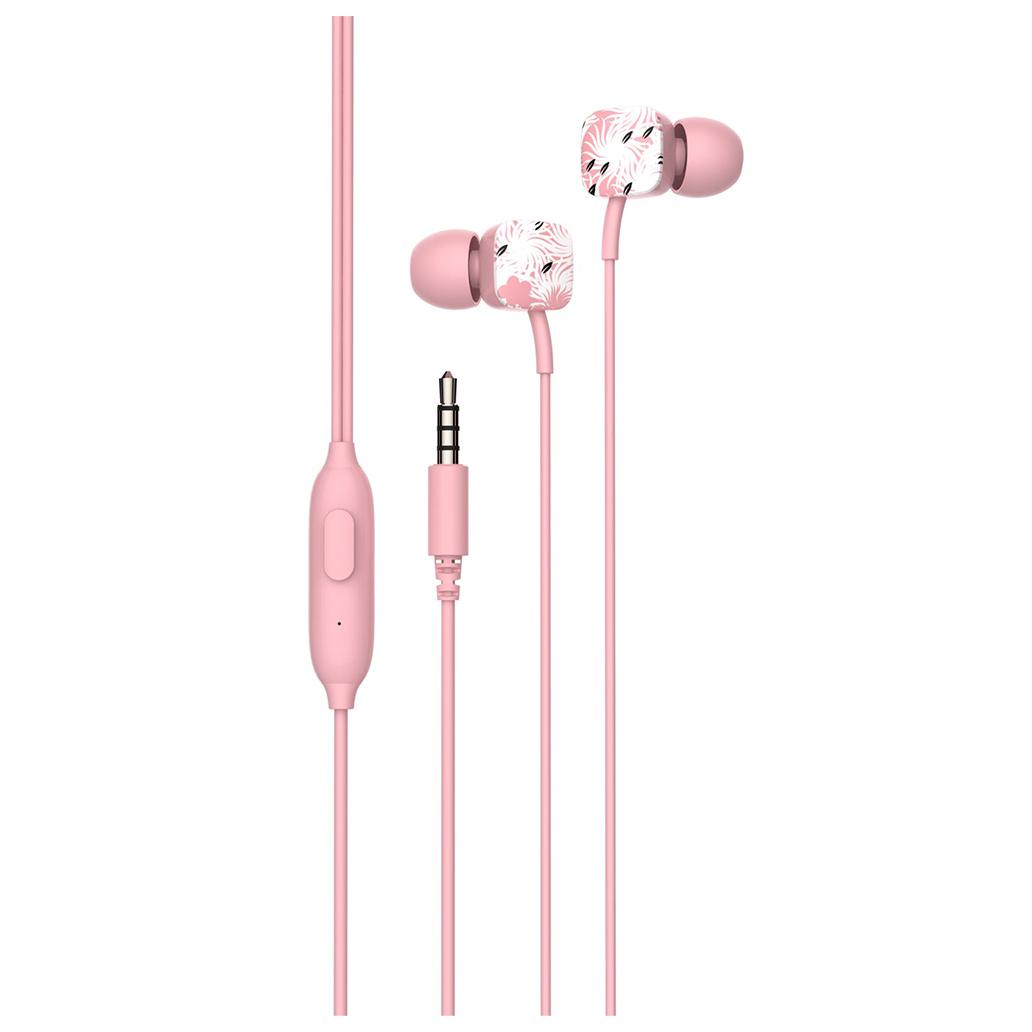 Auriculares c/ Microfone SPC Hype Rosa