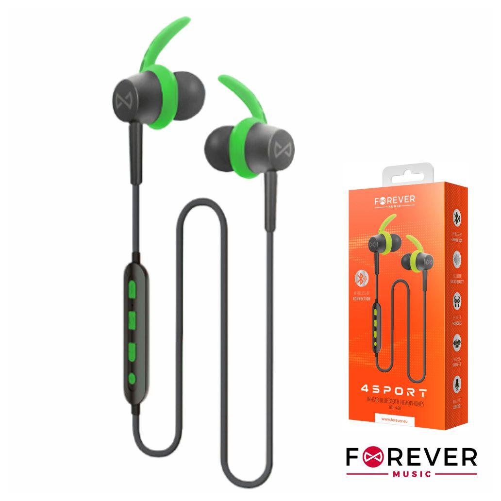 Auriculares Bluetooth S/ Fios Mic Verde FOREVER