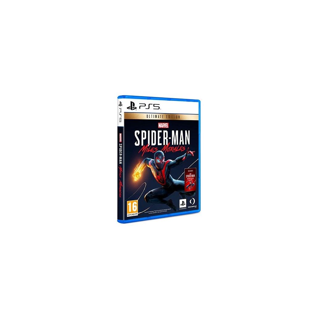 Jogo Sony Ps5 Spider-Man Miles Morales Ult. Edition