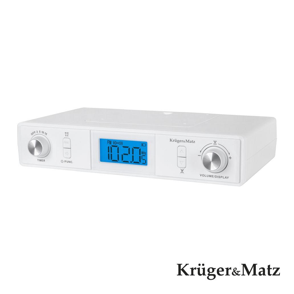 Relógio Despertador FM e Bluetooth V2.1+EDR  KRUGER MATZ