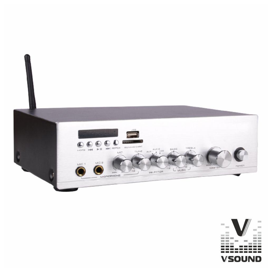 Amplificador 220V 60W MP3/USB/SD VSOUND