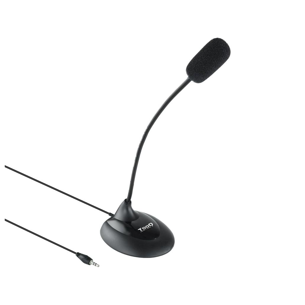 Microfone Multimédia Flexível Jack 3,5mm Preto