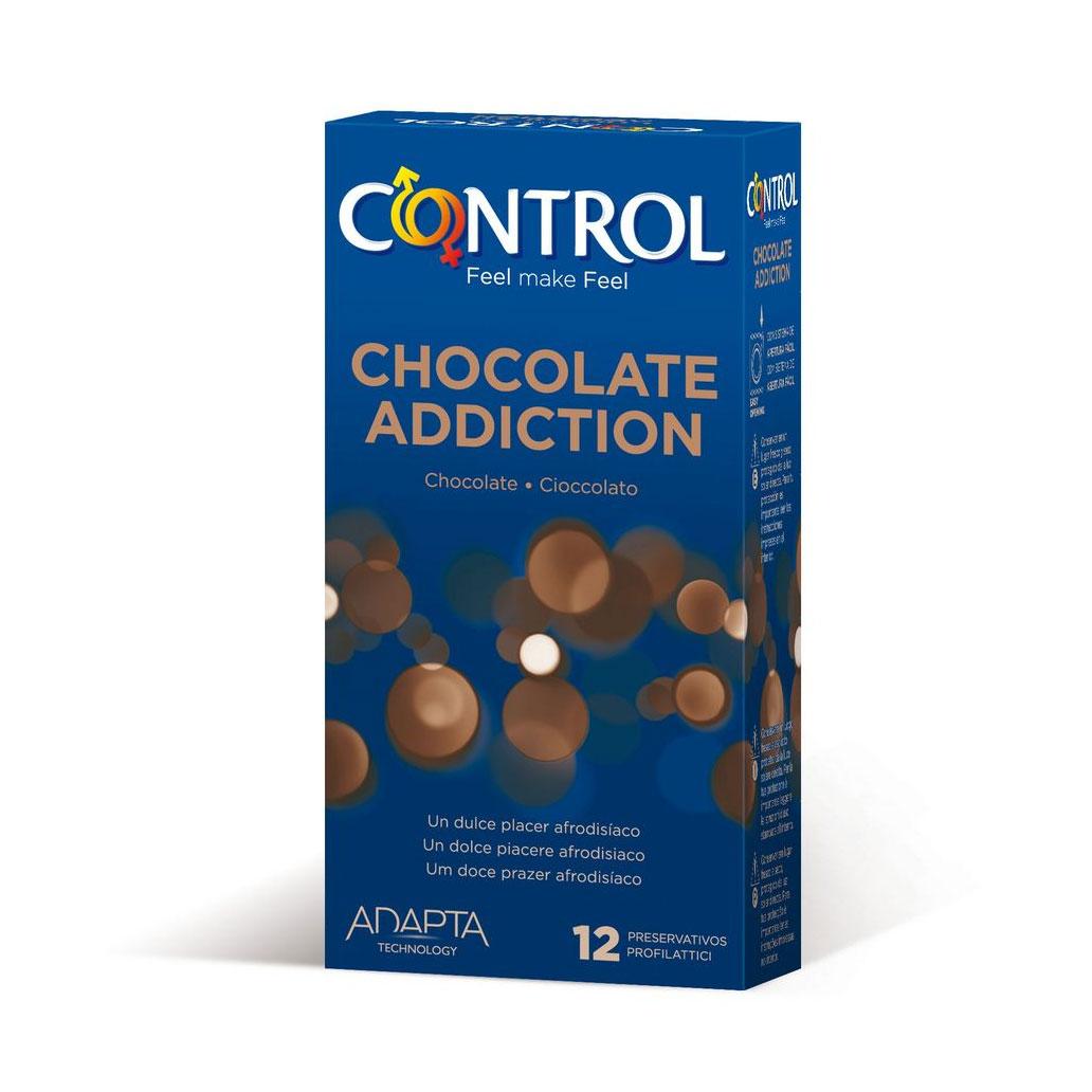 Preservativos Control Adapta Sabor Chocolate 12 Unidades