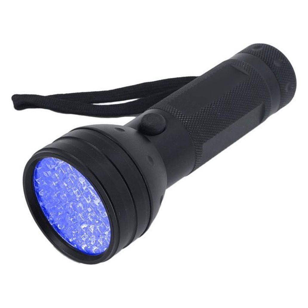 Lanterna Alumínio 51 LEDS UV