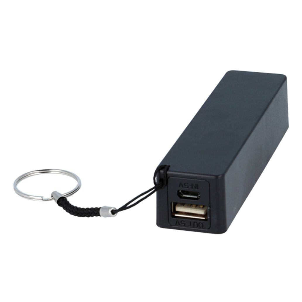 Powerbank 2600ma C/ Ficha Micro USB Preto