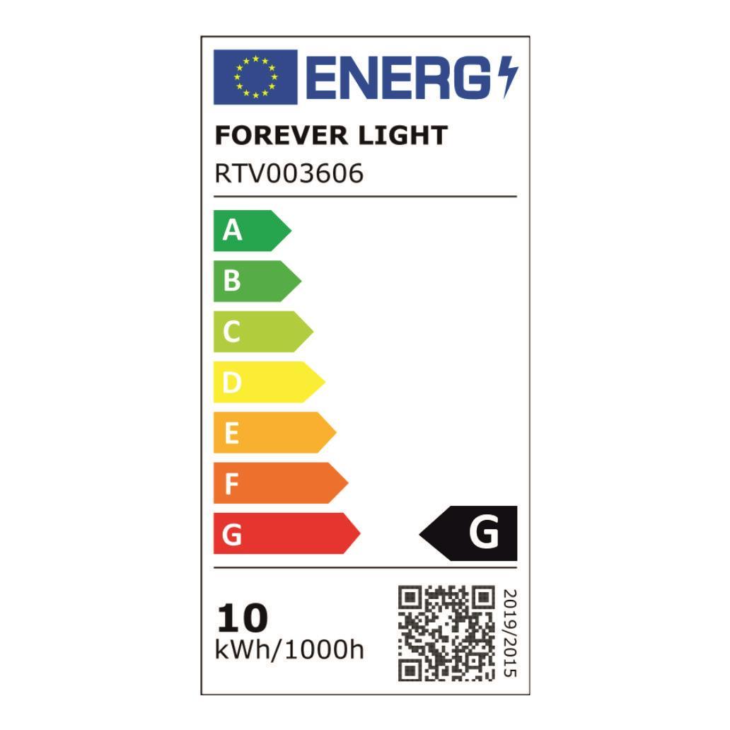 Foco LED 10W 230V 4500K 800lm Preto