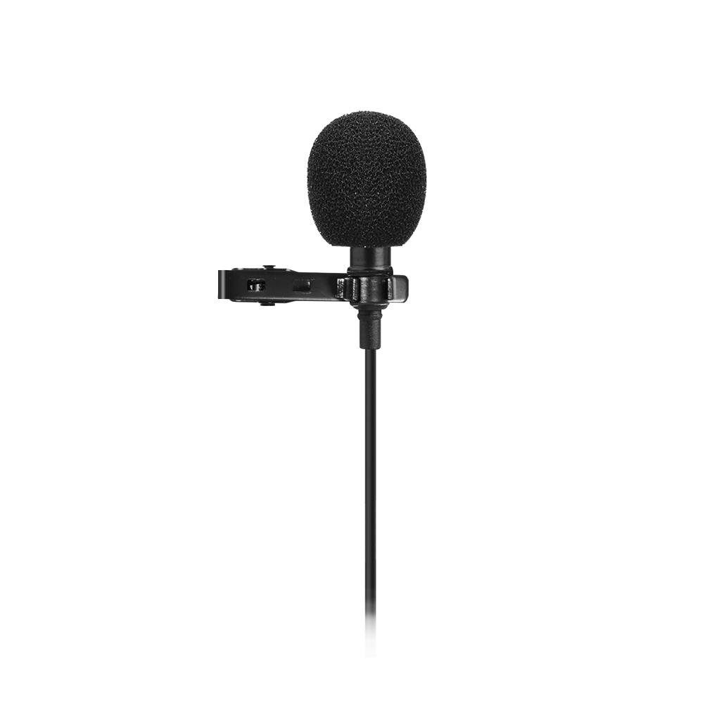 Microfone Fantech Lavalier Preto