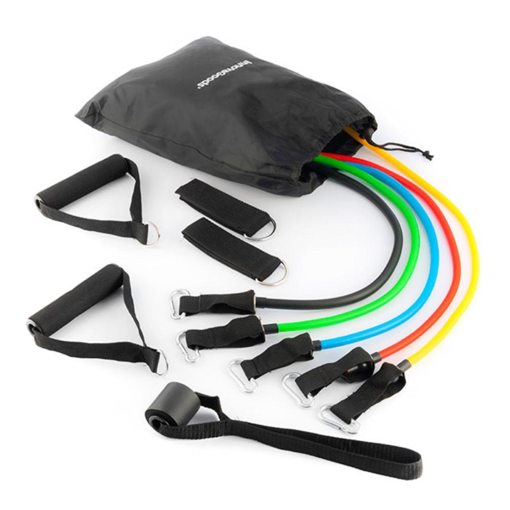 Conjunto de Elásticos de Treino C/ Acessórios