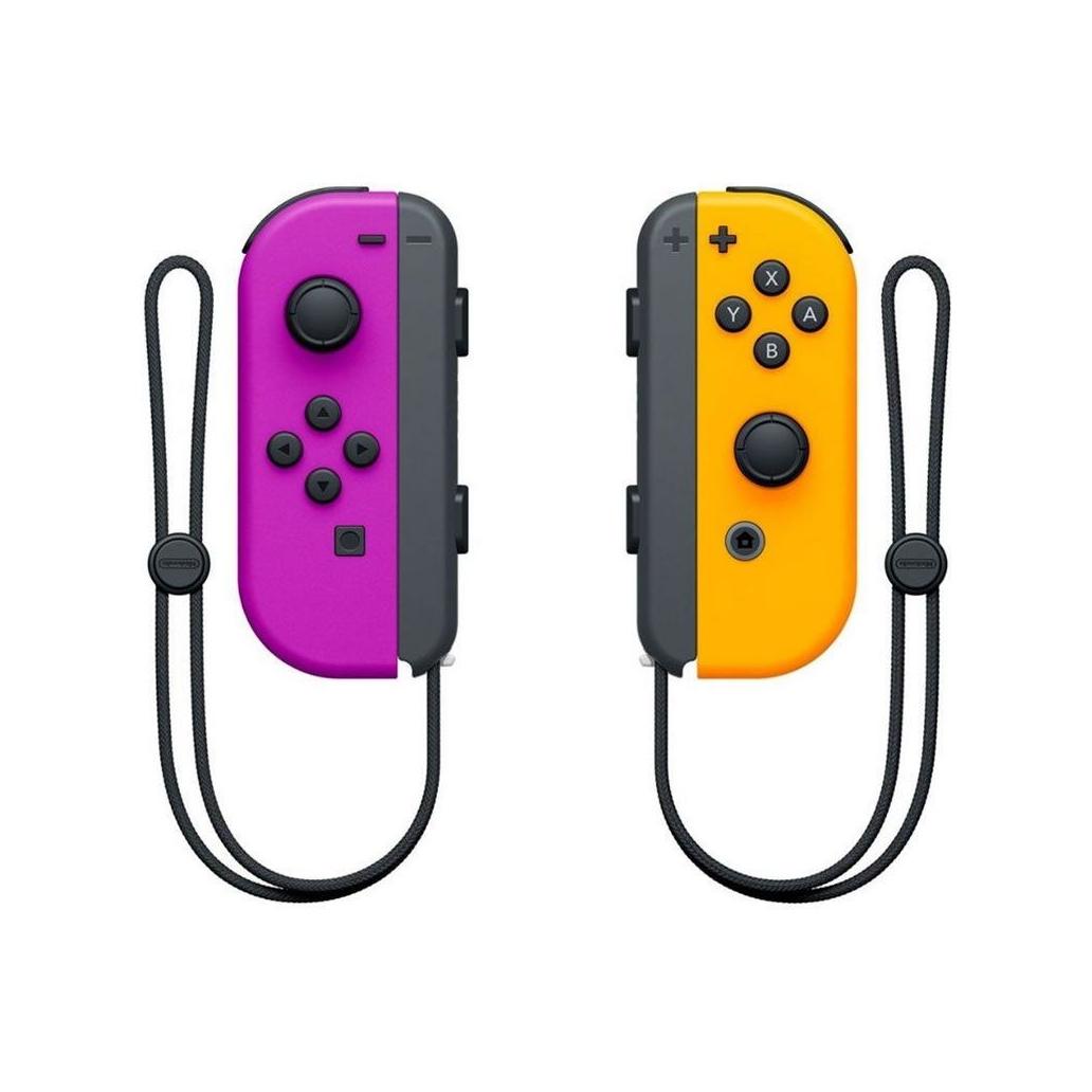 Comandos Joy-Con P/ Nintendo Switch Lilás e Laranja