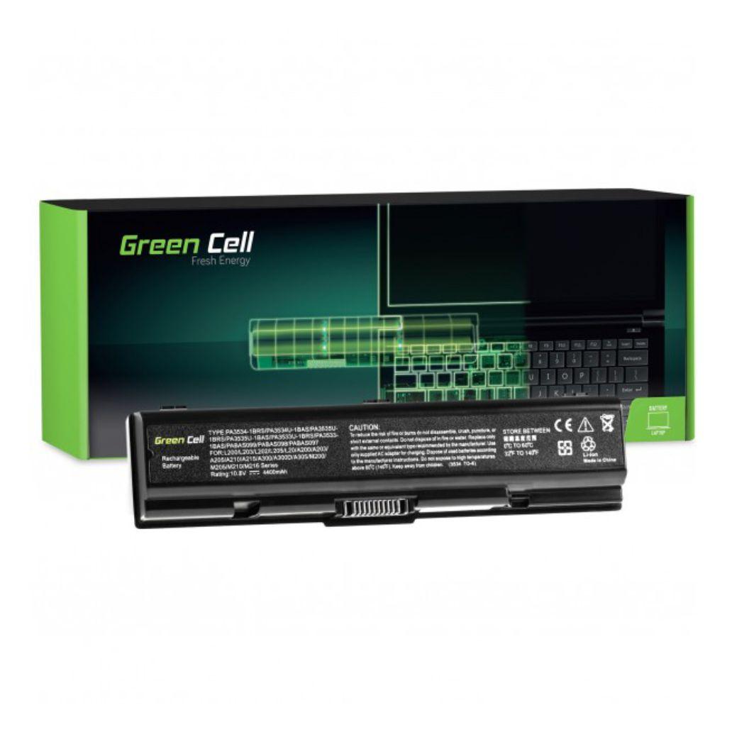 Bateria P/ Portátil Toshiba 4400mAh 10.8V GREEN CELL