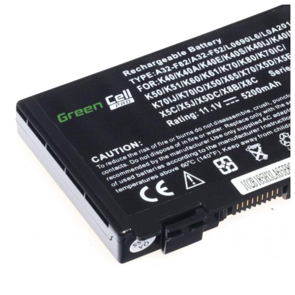Bateria P/ Portátil Asus 5200mAh 11.1V GREEN CELL
