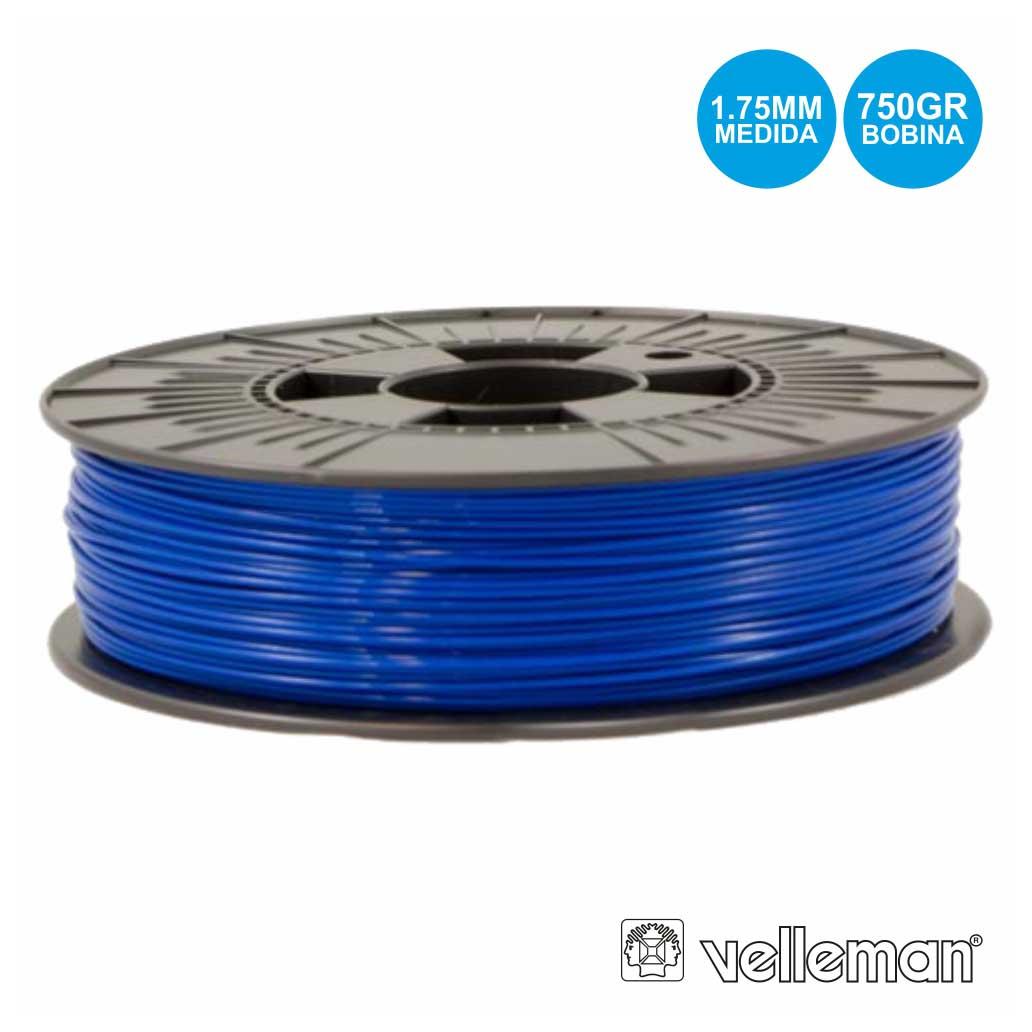 Rolo De Filamento P/ Impressão 3d 1.75mm 750g Azul Claro