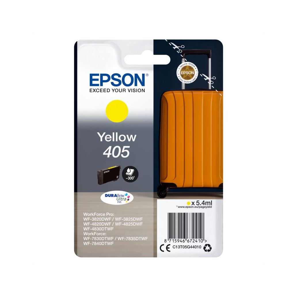 Tinteiro Epson 405 Amarelo - WF-3820/3825/4820/4825/4830/783