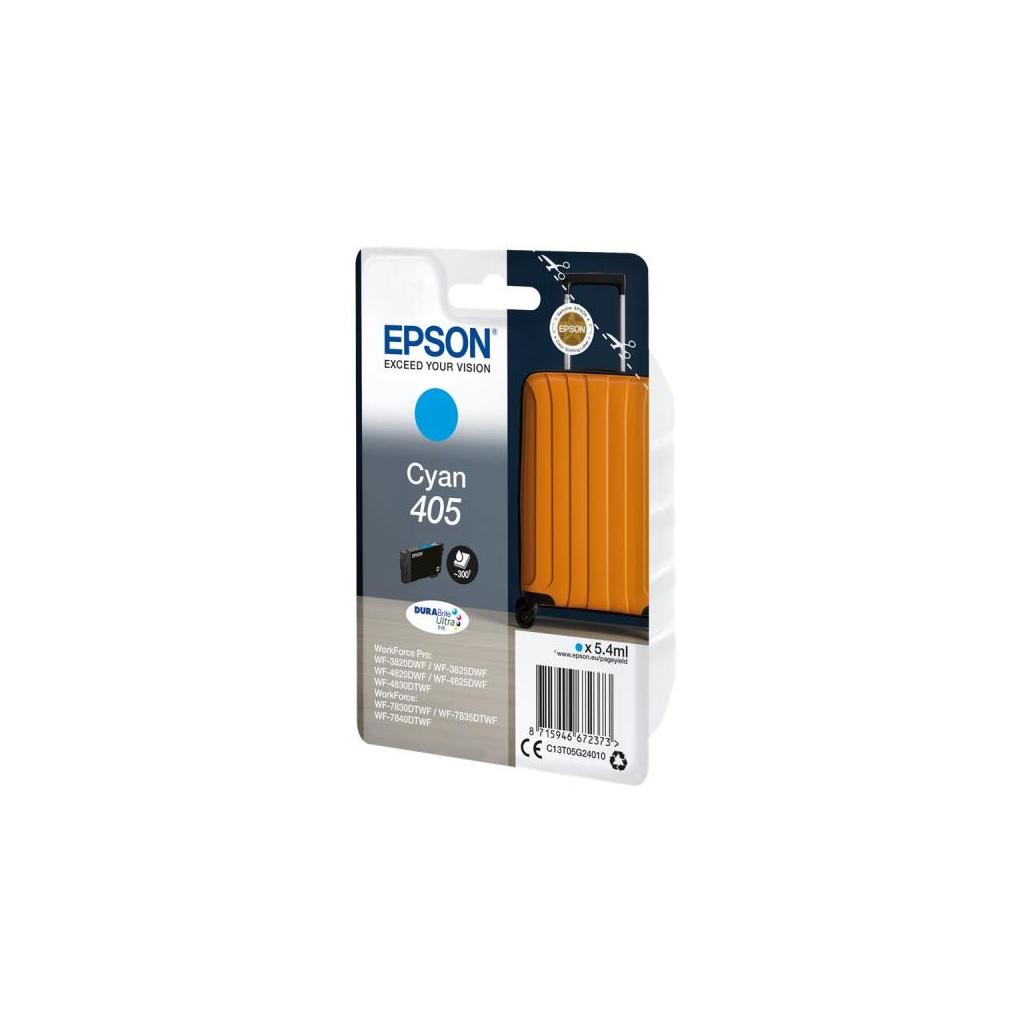Tinteiro Epson 405 Azul - WF-3820/3825/4820/4825/4830/7830/