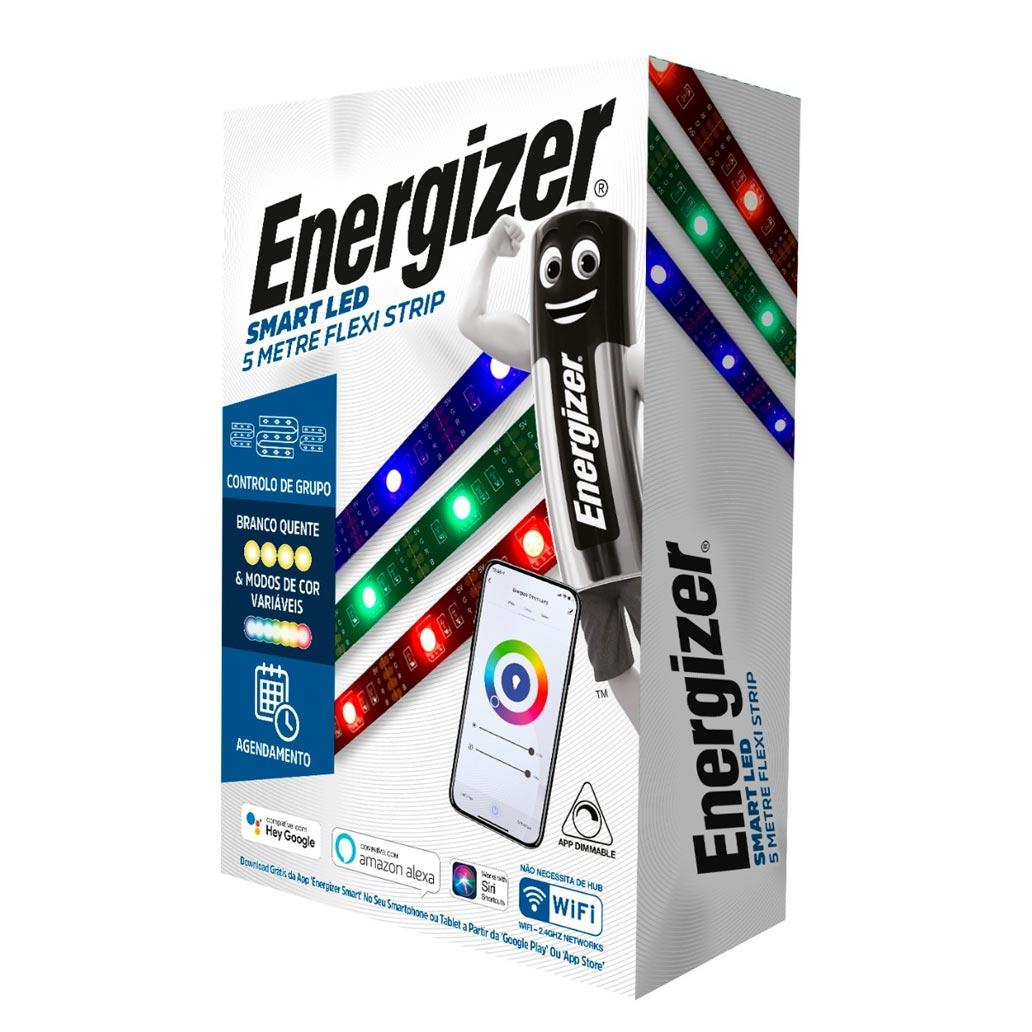 Fita Led Energizer Smart Flexível 5m RGB