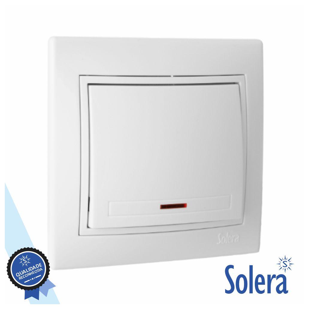 Pulsador Campainha Parede Encastrar 10A 250V SOLERA