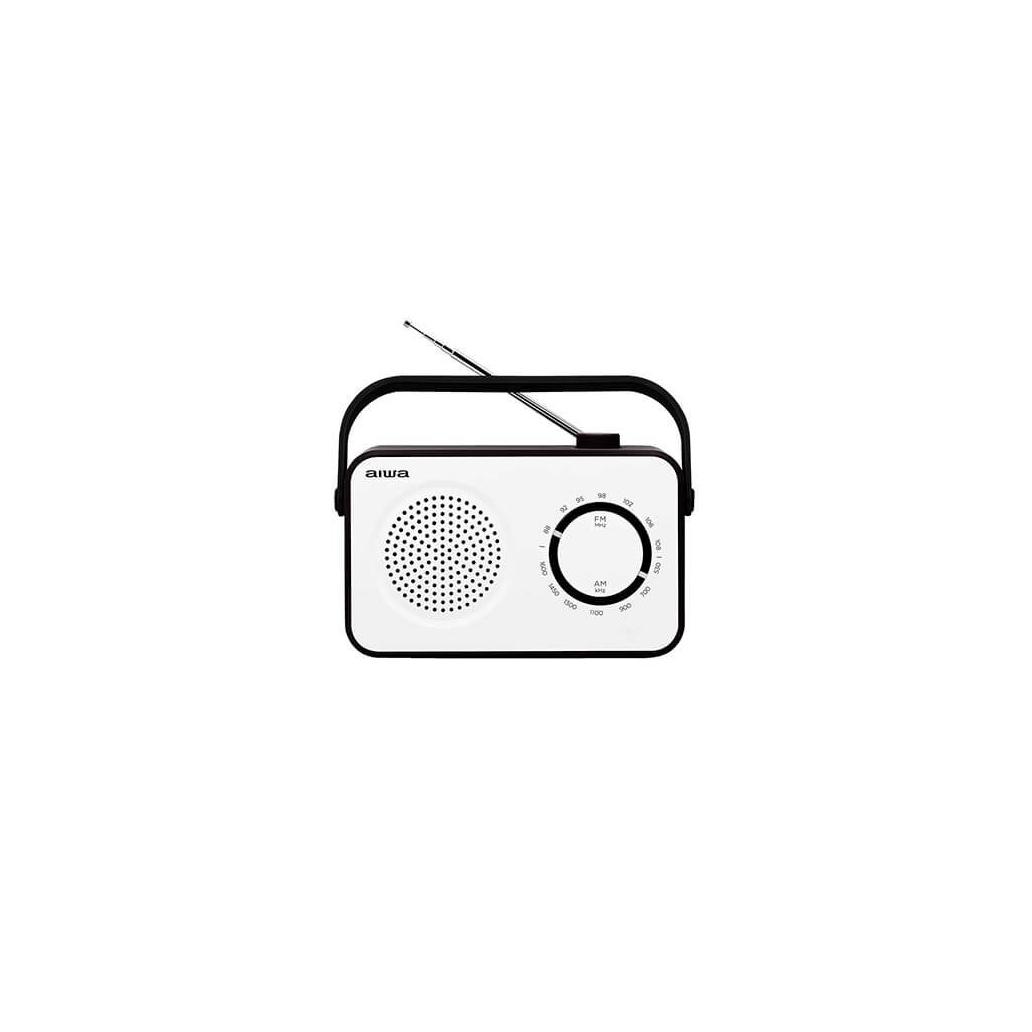 Rádio Portátil Aiwa R-190Bw Am/Fm Branco