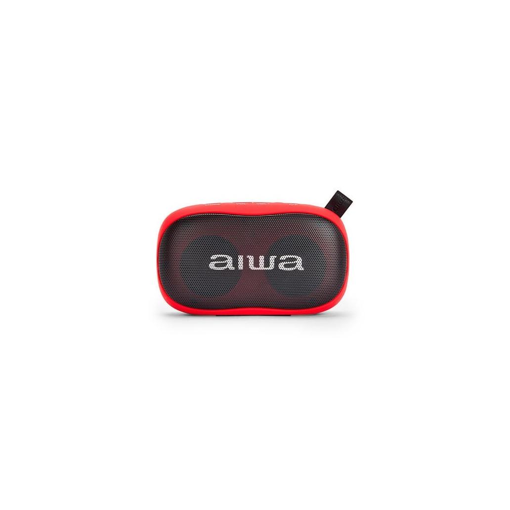 Coluna Aiwa Bs-110Rd Bluetooth 2x5W Vermelho