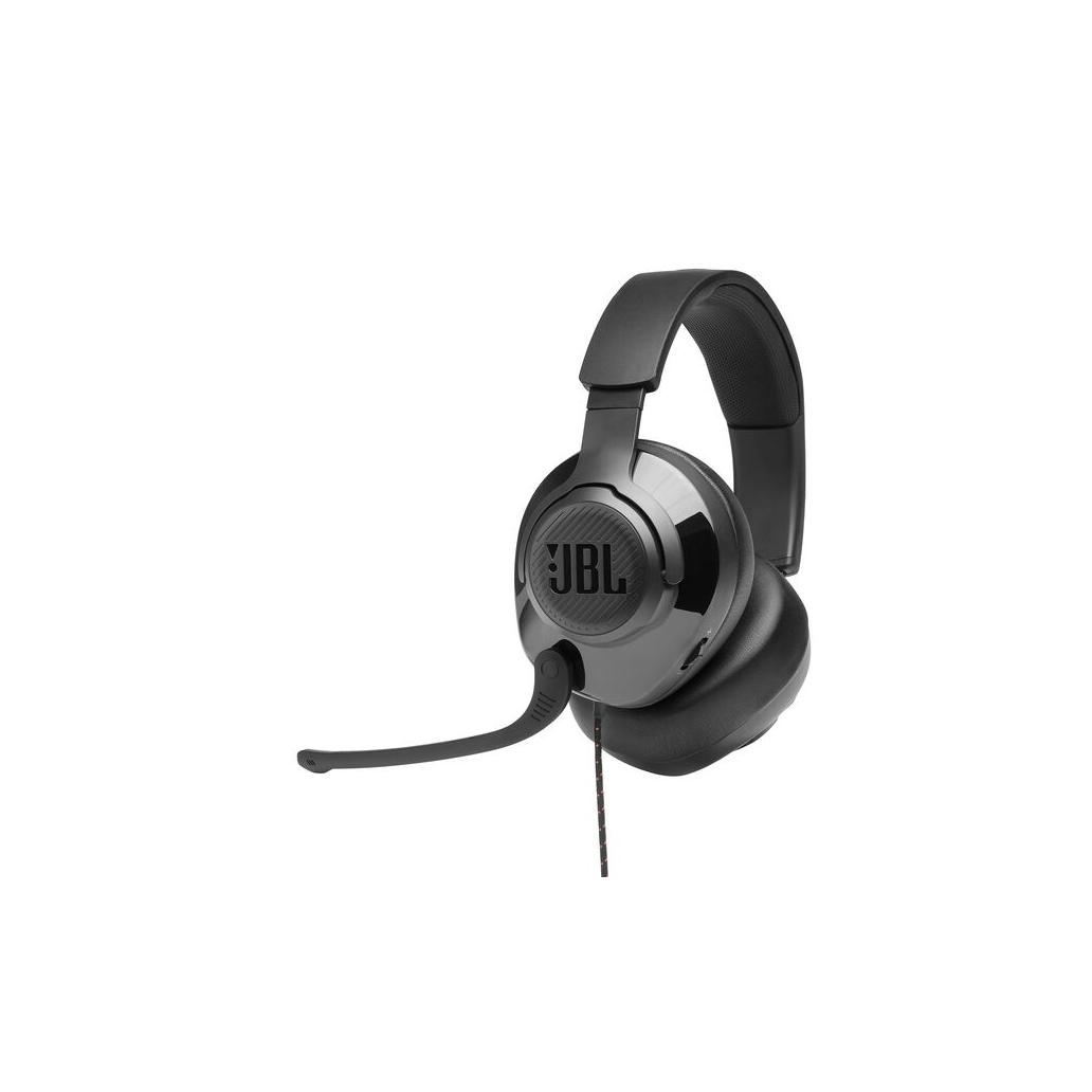 Headset Gaming c/ fio Jbl Quantum 200 Over Ear Preto